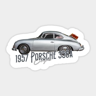 1957 Porsche 356A Coupe Sticker